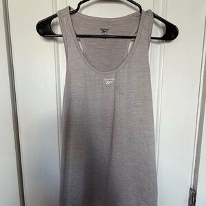Reebok Women's Light Gray Tank Top